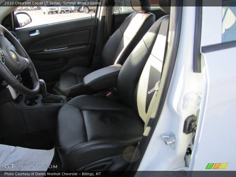 Summit White / Ebony 2010 Chevrolet Cobalt LT Sedan