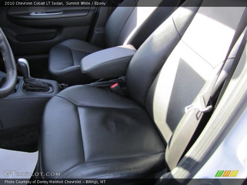 Summit White / Ebony 2010 Chevrolet Cobalt LT Sedan