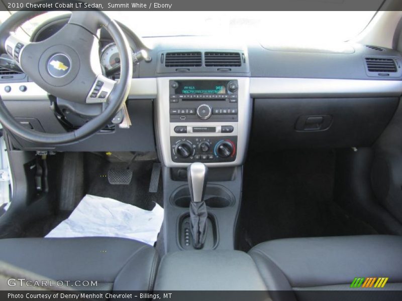 Summit White / Ebony 2010 Chevrolet Cobalt LT Sedan