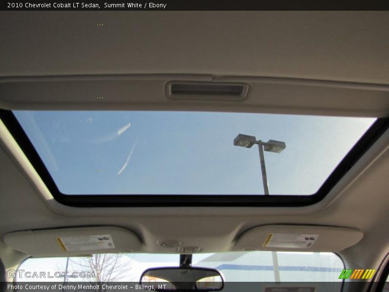 Summit White / Ebony 2010 Chevrolet Cobalt LT Sedan