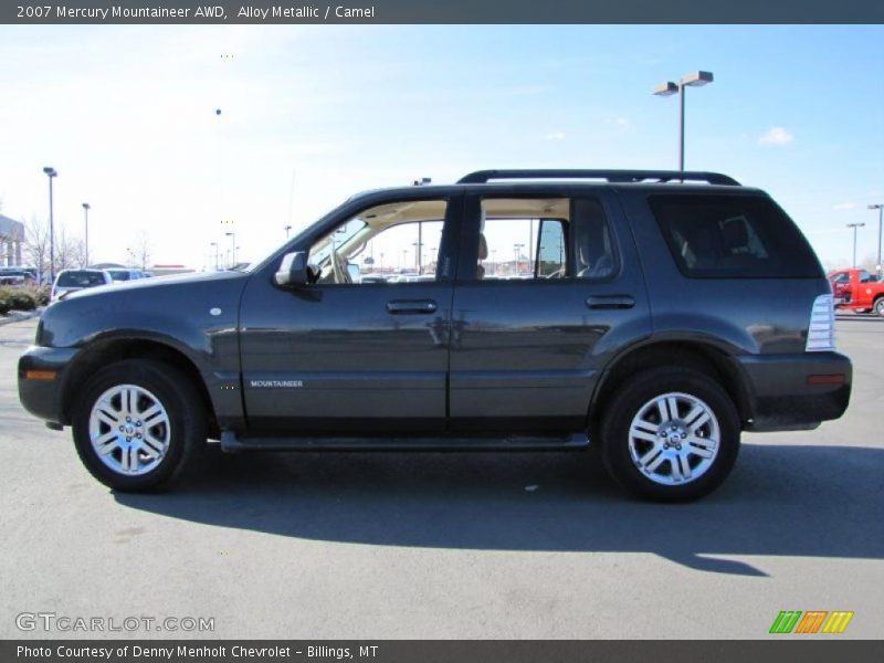 Alloy Metallic / Camel 2007 Mercury Mountaineer AWD