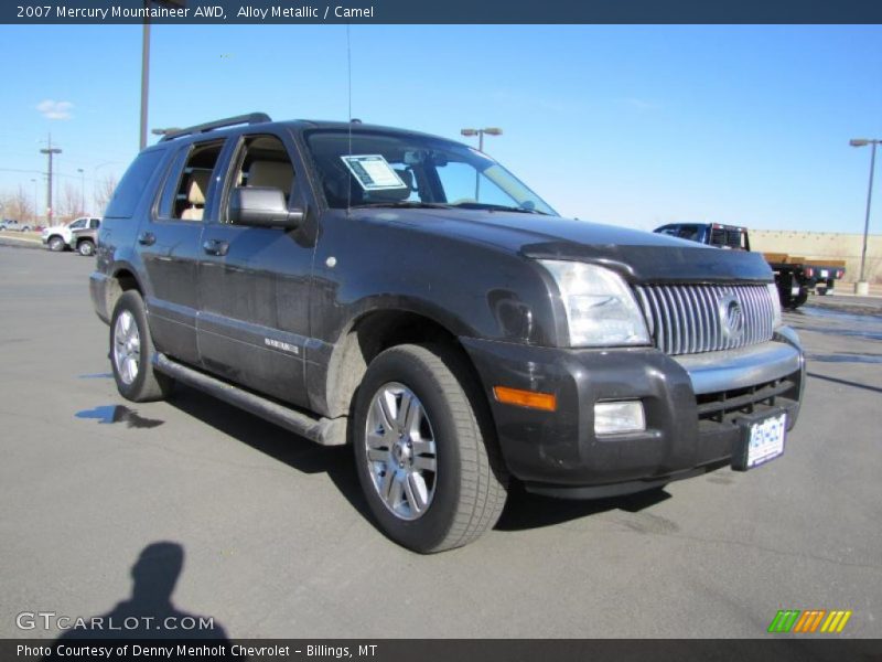 Alloy Metallic / Camel 2007 Mercury Mountaineer AWD