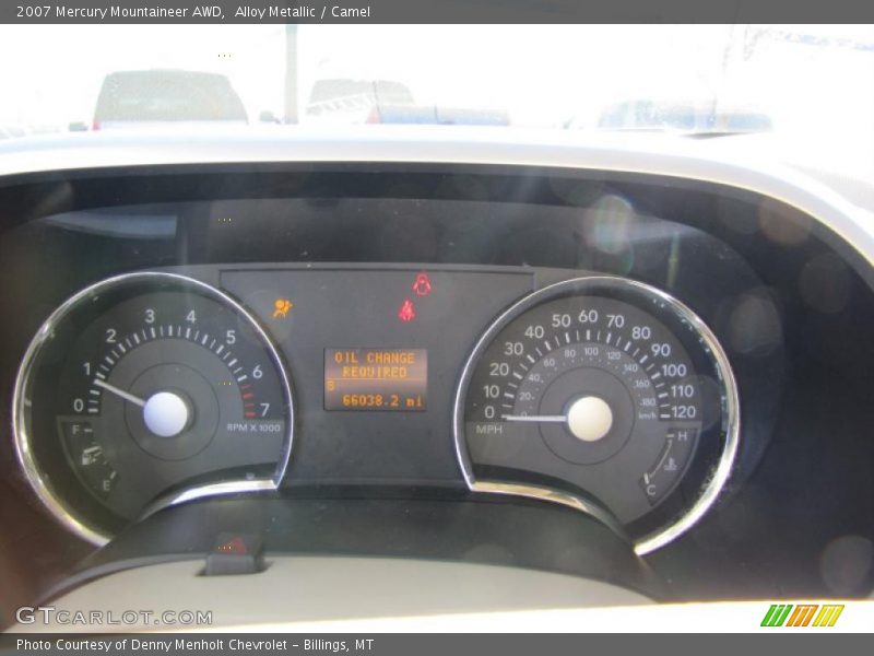 Alloy Metallic / Camel 2007 Mercury Mountaineer AWD