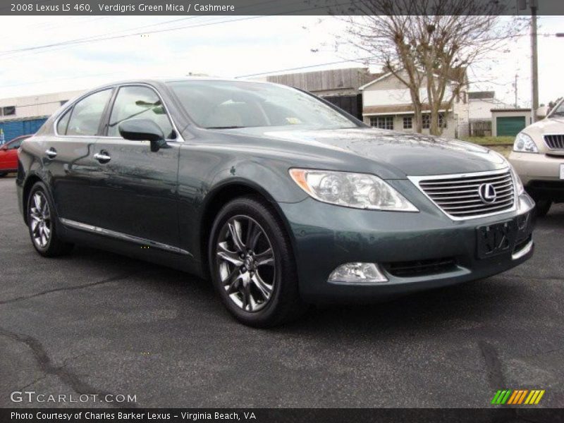 Verdigris Green Mica / Cashmere 2008 Lexus LS 460