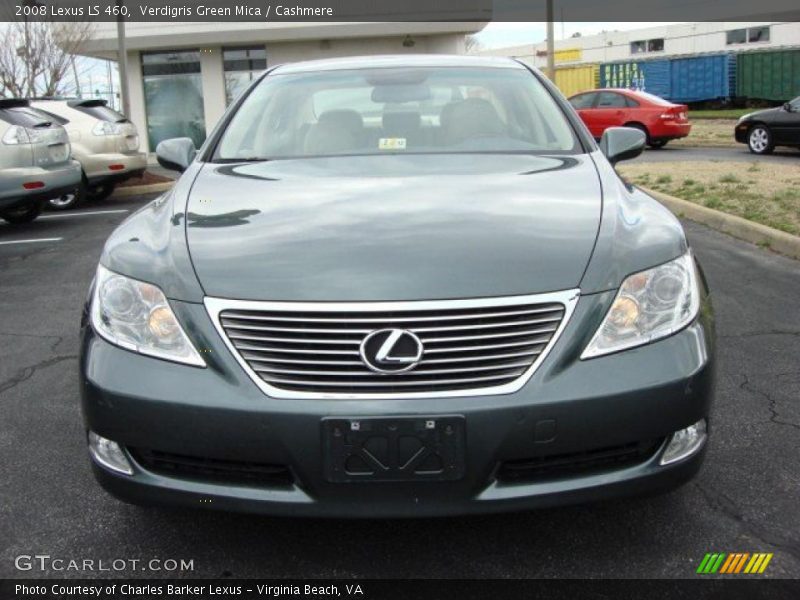 Verdigris Green Mica / Cashmere 2008 Lexus LS 460