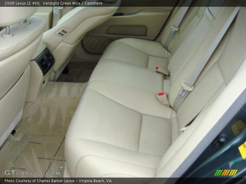 Verdigris Green Mica / Cashmere 2008 Lexus LS 460