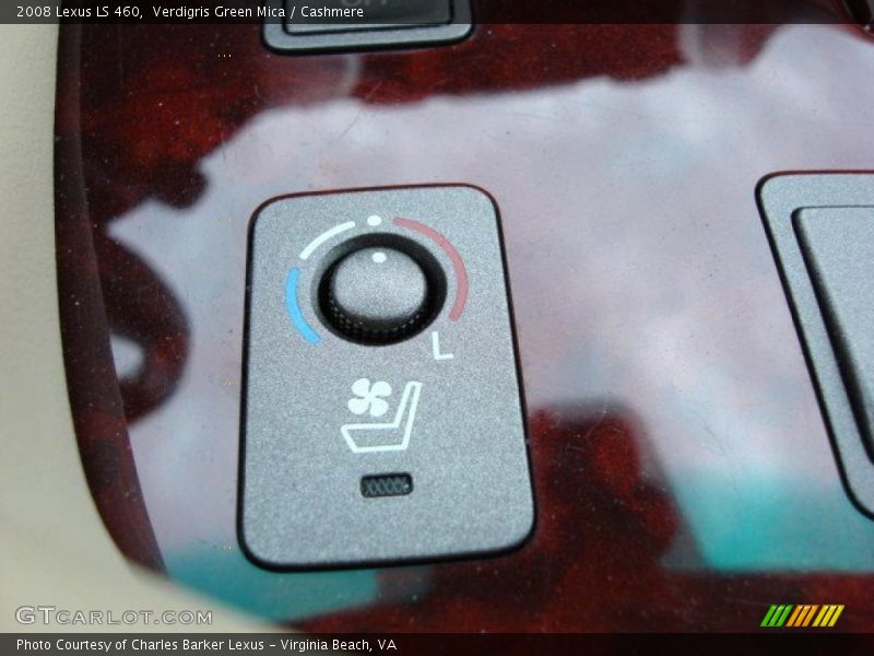 Verdigris Green Mica / Cashmere 2008 Lexus LS 460