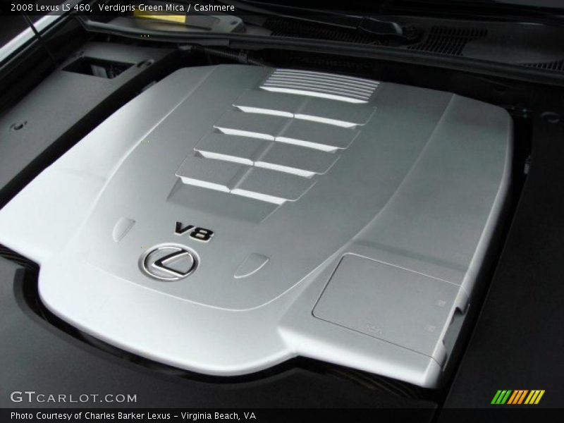 Verdigris Green Mica / Cashmere 2008 Lexus LS 460