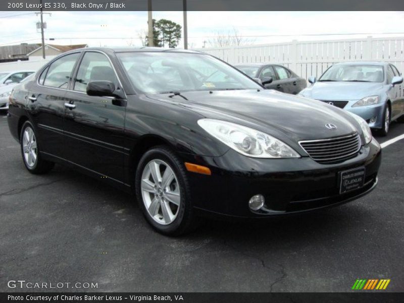 Black Onyx / Black 2005 Lexus ES 330