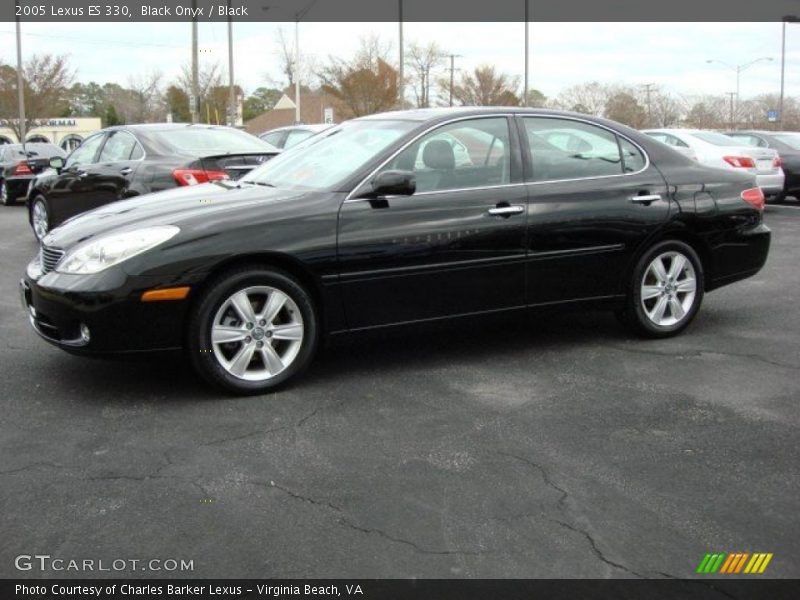 Black Onyx / Black 2005 Lexus ES 330