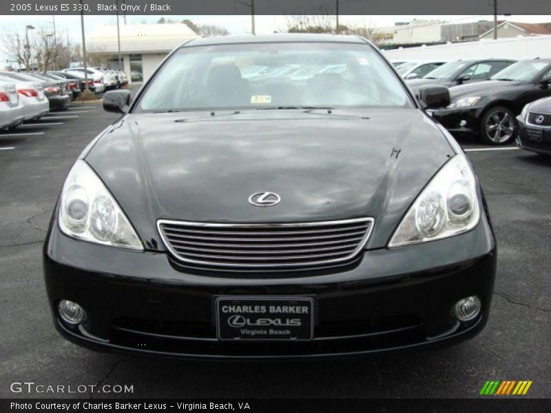 Black Onyx / Black 2005 Lexus ES 330