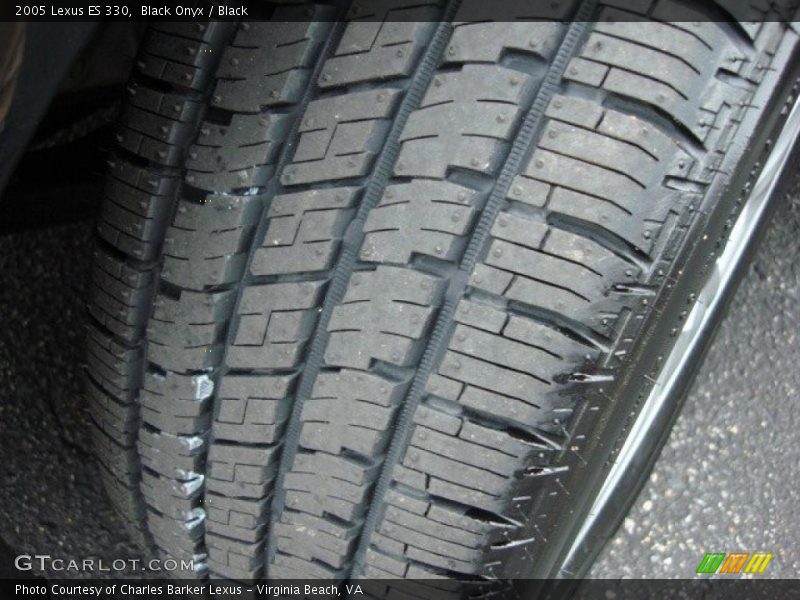Black Onyx / Black 2005 Lexus ES 330