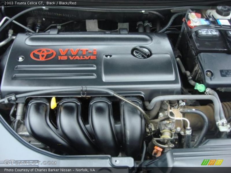  2003 Celica GT Engine - 1.8 Liter DOHC 16-Valve VVT-i 4 Cylinder