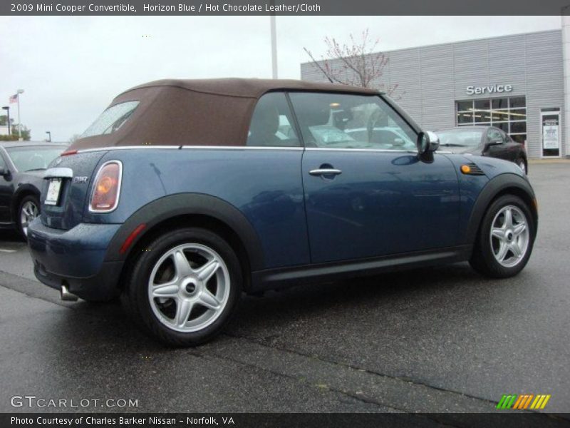  2009 Cooper Convertible Horizon Blue