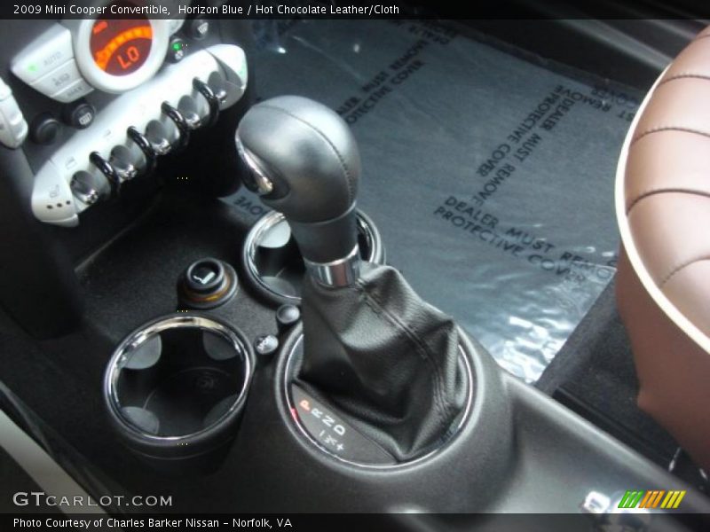  2009 Cooper Convertible 6 Speed Steptronic Automatic Shifter