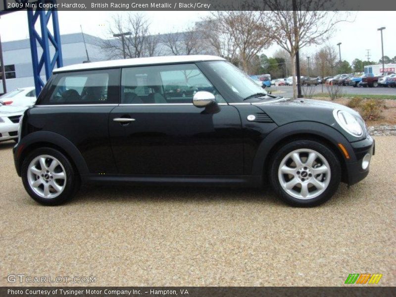 British Racing Green Metallic / Black/Grey 2009 Mini Cooper Hardtop