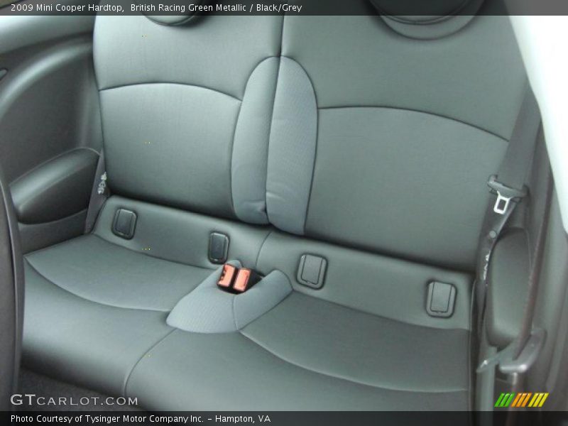  2009 Cooper Hardtop Black/Grey Interior