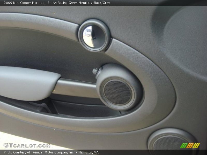 British Racing Green Metallic / Black/Grey 2009 Mini Cooper Hardtop