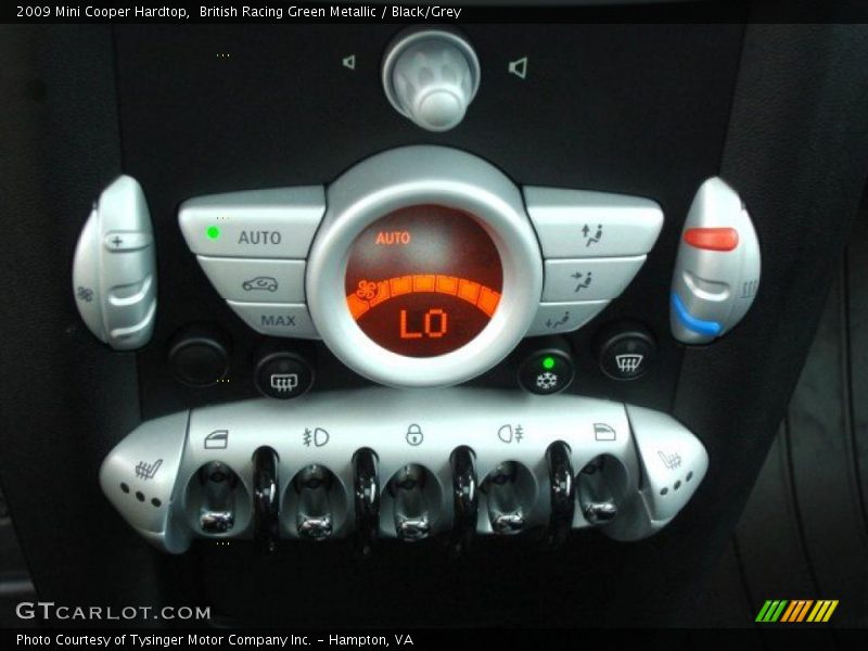 British Racing Green Metallic / Black/Grey 2009 Mini Cooper Hardtop