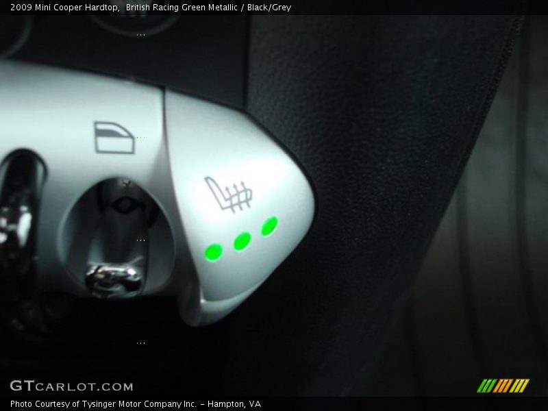 British Racing Green Metallic / Black/Grey 2009 Mini Cooper Hardtop