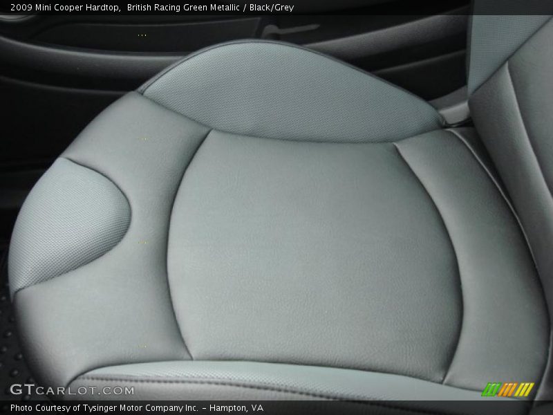 British Racing Green Metallic / Black/Grey 2009 Mini Cooper Hardtop
