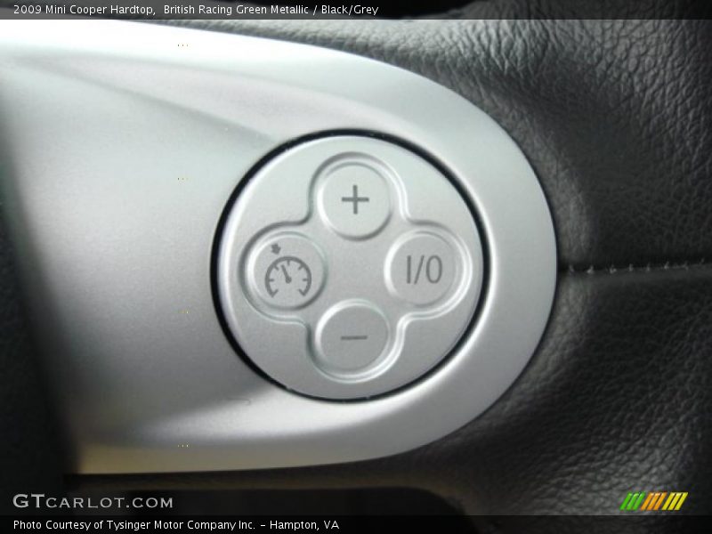 British Racing Green Metallic / Black/Grey 2009 Mini Cooper Hardtop