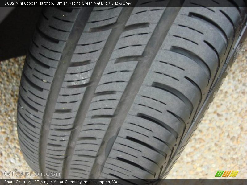 British Racing Green Metallic / Black/Grey 2009 Mini Cooper Hardtop