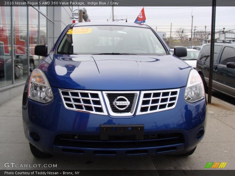 Indigo Blue / Gray 2010 Nissan Rogue S AWD 360 Value Package