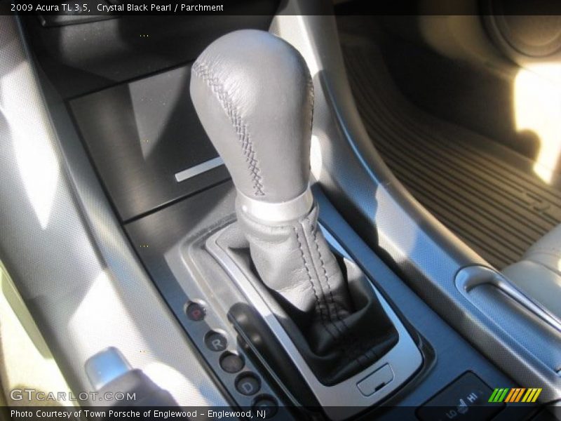 Crystal Black Pearl / Parchment 2009 Acura TL 3.5