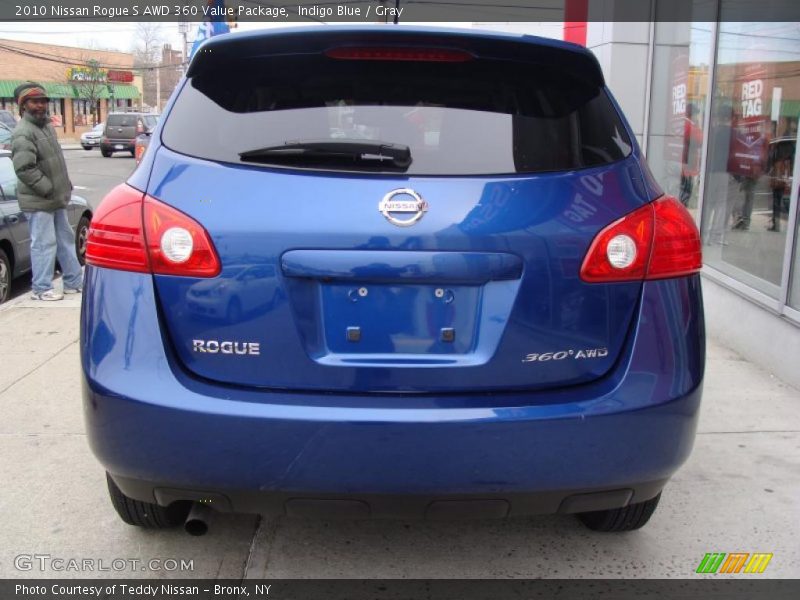 Indigo Blue / Gray 2010 Nissan Rogue S AWD 360 Value Package