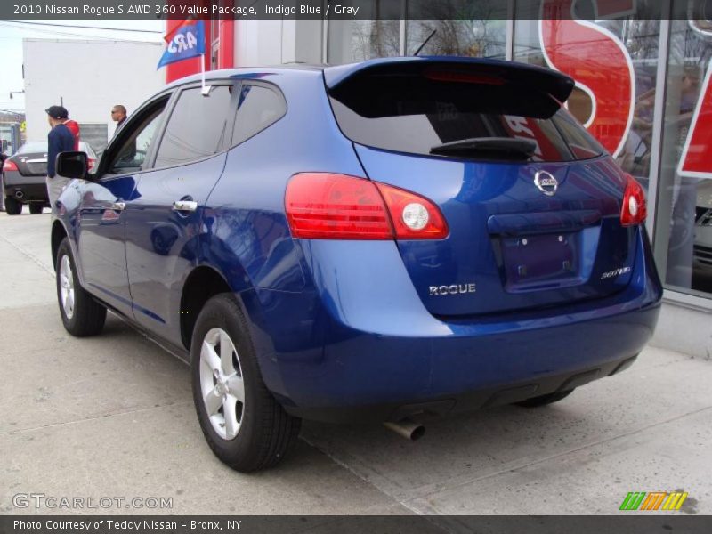 Indigo Blue / Gray 2010 Nissan Rogue S AWD 360 Value Package