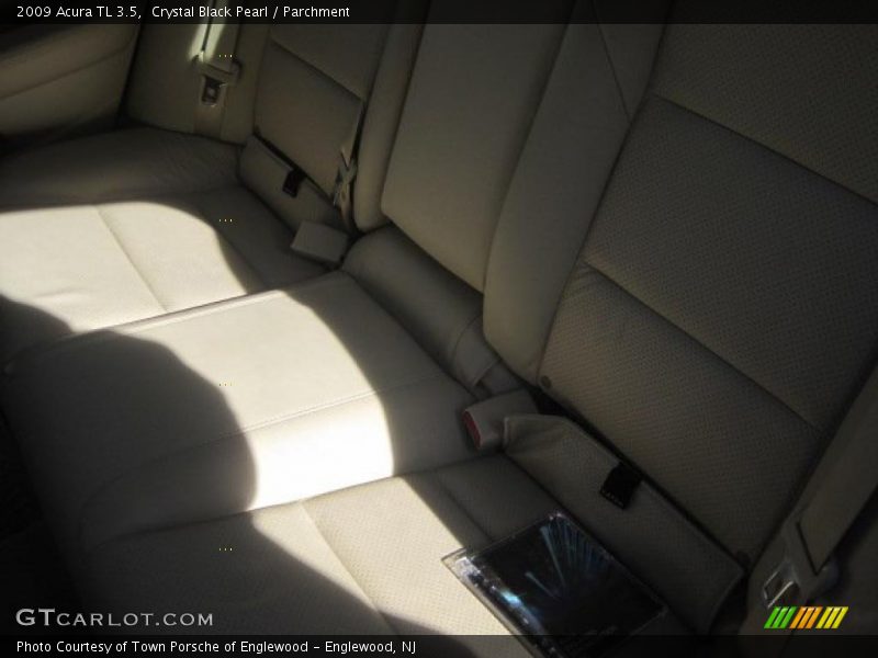 Crystal Black Pearl / Parchment 2009 Acura TL 3.5