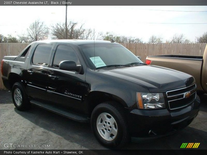 Black / Ebony 2007 Chevrolet Avalanche LT