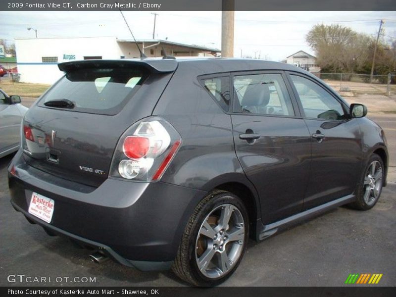 Carbon Gray Metallic / Ebony 2009 Pontiac Vibe GT