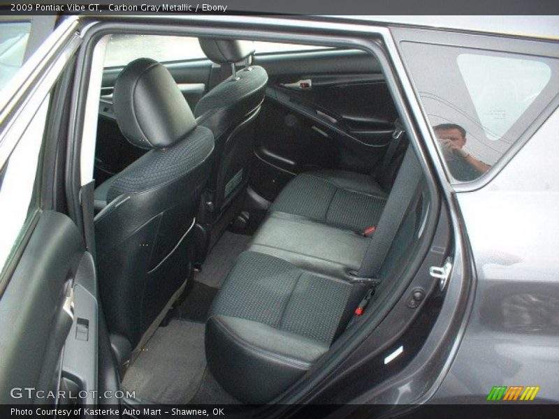 Carbon Gray Metallic / Ebony 2009 Pontiac Vibe GT