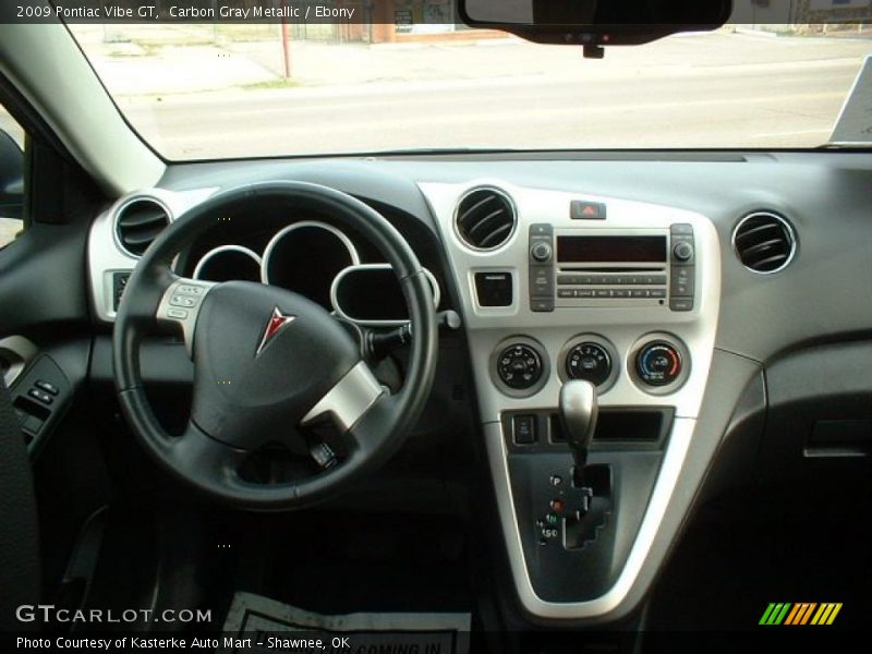 Carbon Gray Metallic / Ebony 2009 Pontiac Vibe GT