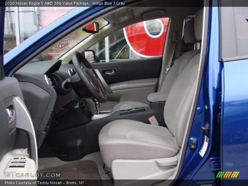 Indigo Blue / Gray 2010 Nissan Rogue S AWD 360 Value Package
