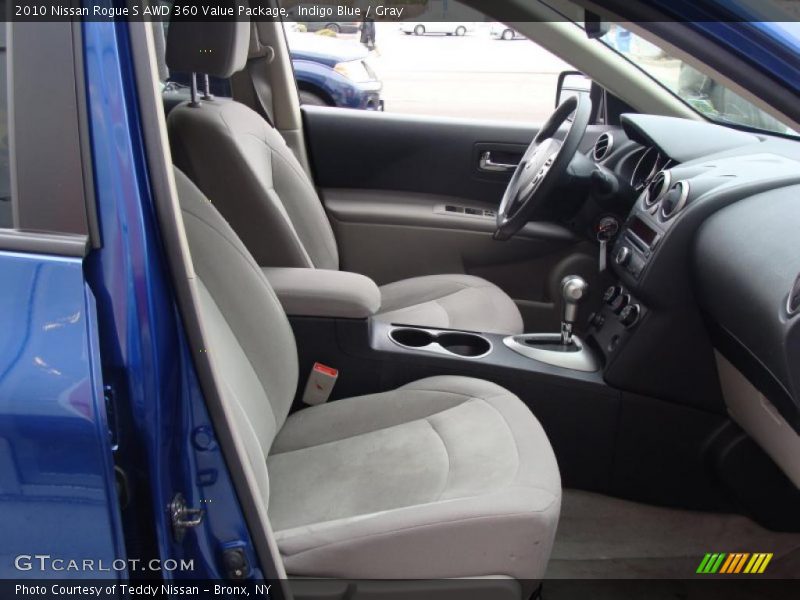 Indigo Blue / Gray 2010 Nissan Rogue S AWD 360 Value Package