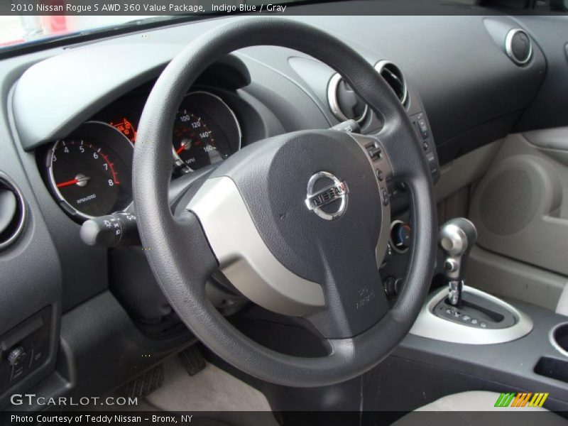 Indigo Blue / Gray 2010 Nissan Rogue S AWD 360 Value Package