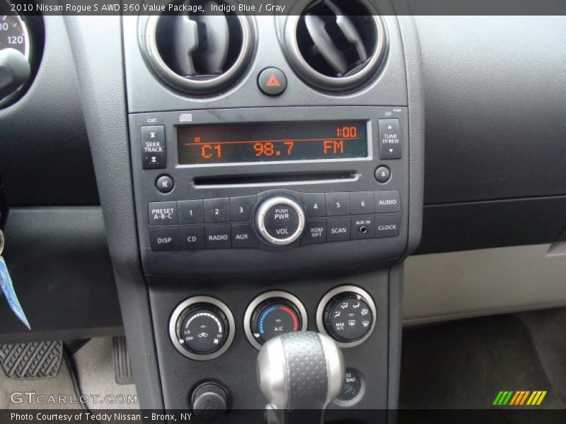 Indigo Blue / Gray 2010 Nissan Rogue S AWD 360 Value Package