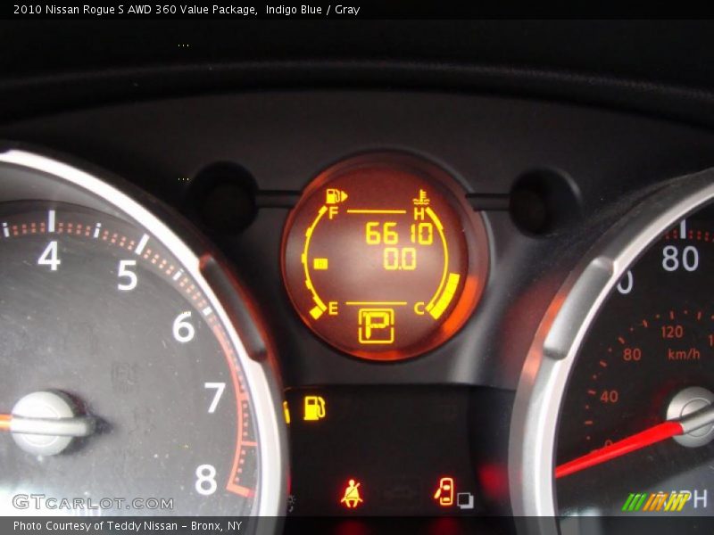 Indigo Blue / Gray 2010 Nissan Rogue S AWD 360 Value Package