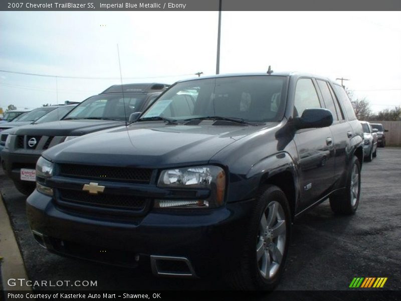 Imperial Blue Metallic / Ebony 2007 Chevrolet TrailBlazer SS