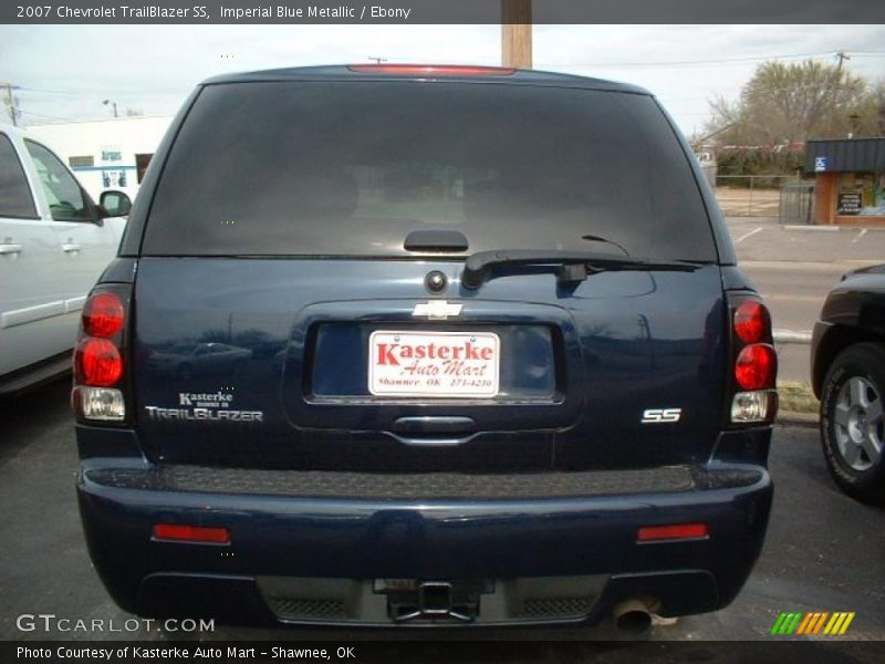 Imperial Blue Metallic / Ebony 2007 Chevrolet TrailBlazer SS