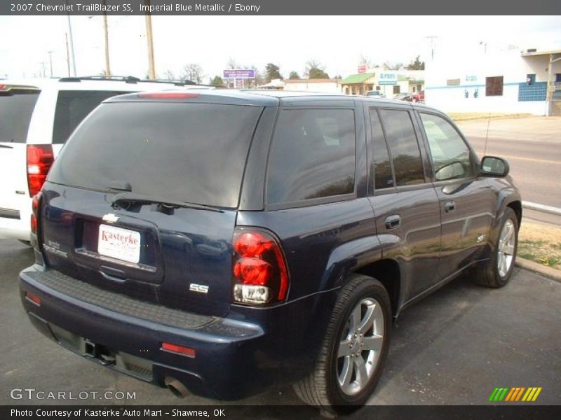 Imperial Blue Metallic / Ebony 2007 Chevrolet TrailBlazer SS