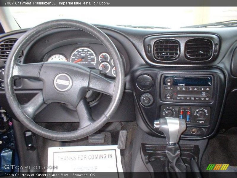 Dashboard of 2007 TrailBlazer SS