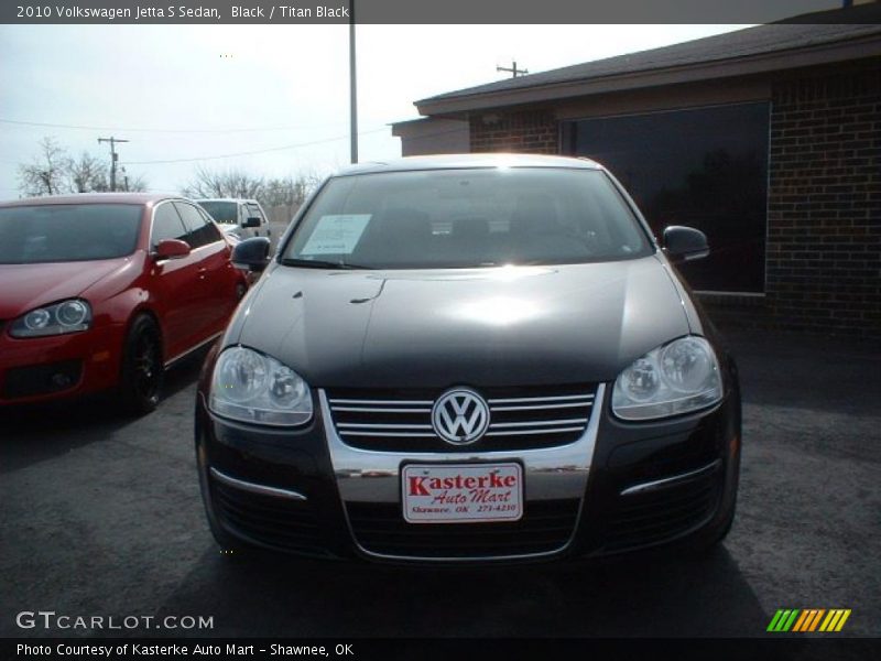 Black / Titan Black 2010 Volkswagen Jetta S Sedan