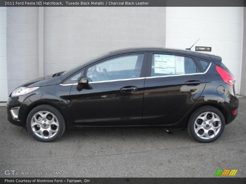  2011 Fiesta SES Hatchback Tuxedo Black Metallic