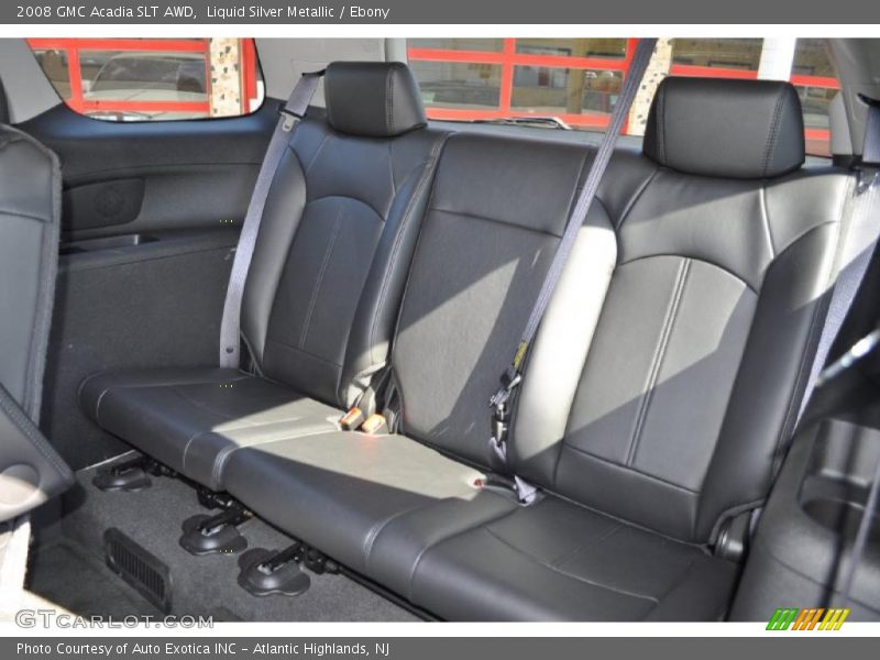 Liquid Silver Metallic / Ebony 2008 GMC Acadia SLT AWD