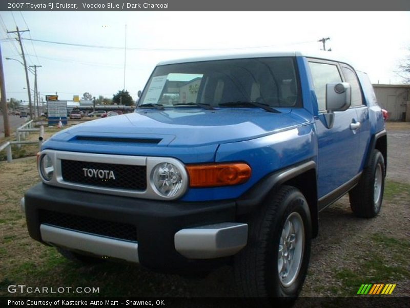 Voodoo Blue / Dark Charcoal 2007 Toyota FJ Cruiser