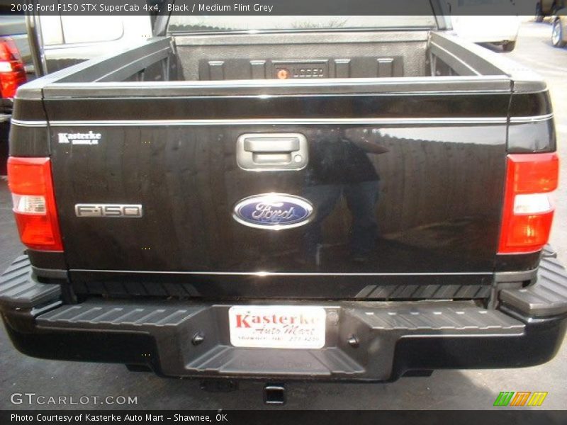 Black / Medium Flint Grey 2008 Ford F150 STX SuperCab 4x4